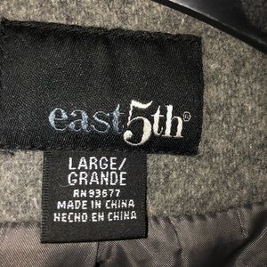 Gray wool women’s coat